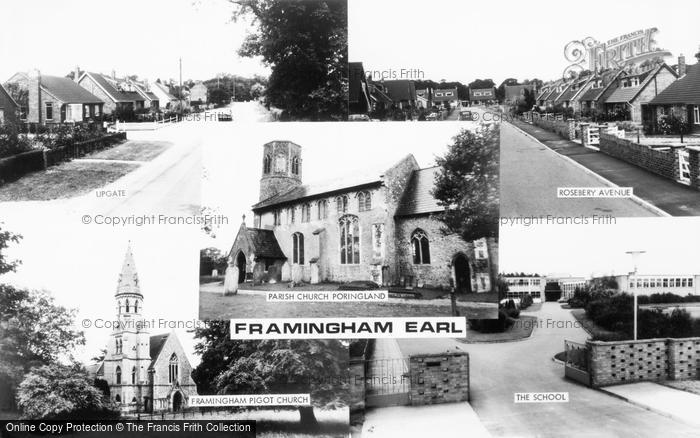 Photo of Framingham Earl, Composite c.1965