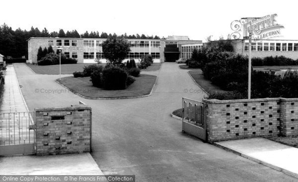 Photo of Framingham Earl, The School c.1965
