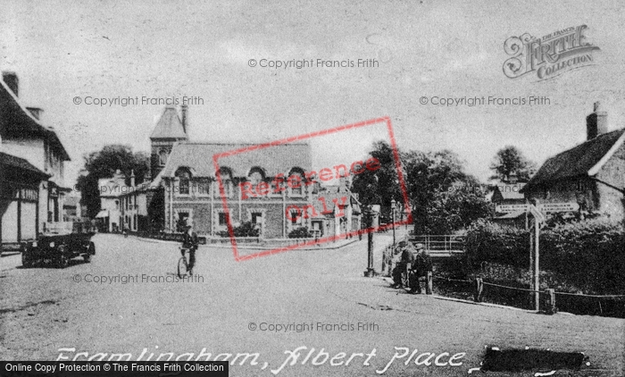 Photo of Framlingham, Albert Place 1929
