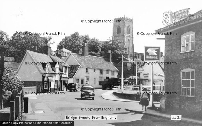Photo of Framlingham, Bridge Street c.1960