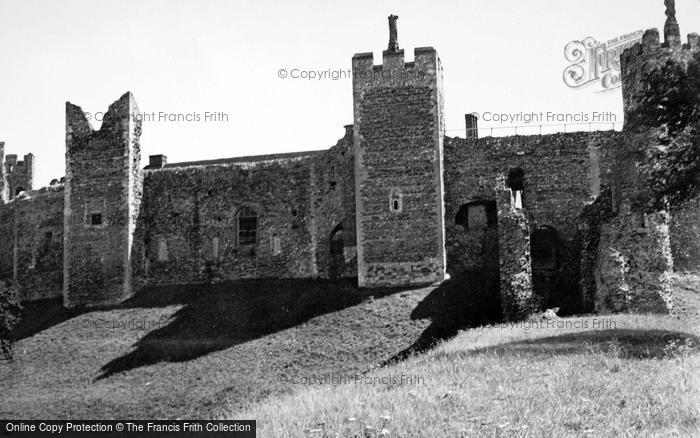 Photo of Framlingham, Castle c.1950
