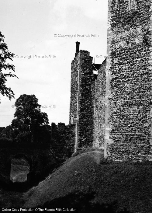 Photo of Framlingham, Castle c.1950