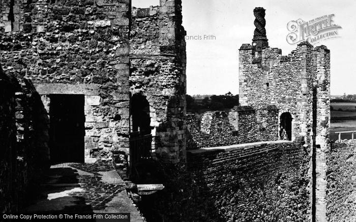 Photo of Framlingham, Castle c.1950