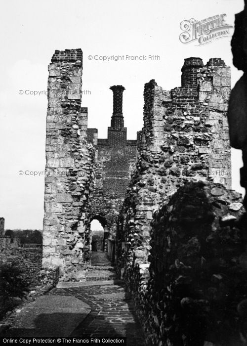 Photo of Framlingham, Castle c.1950