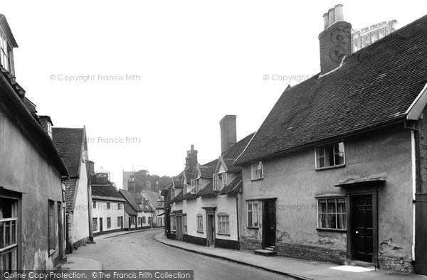 Photo of Framlingham, Castle Street 1929
