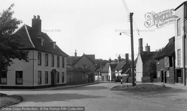 Photo of Framlingham, Castle Street c.1955