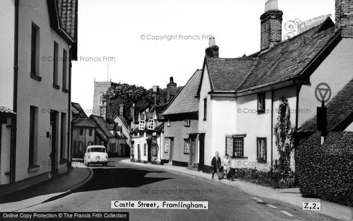 Photo of Framlingham, Castle Street c.1960