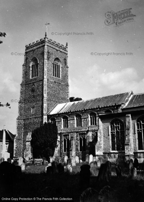 Photo of Framlingham, Church 1950