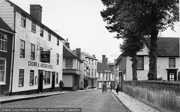 Photo of Framlingham, Church Street c.1955