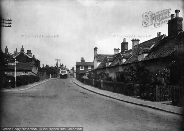Photo of Framlingham, College Road 1929