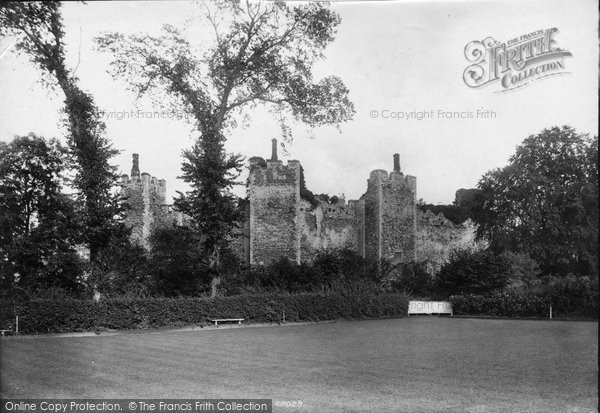Photo of Framlingham, The Castle 1909