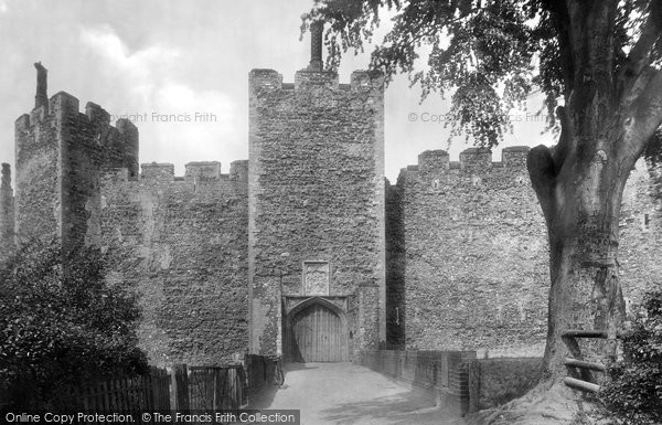 Photo of Framlingham, The Castle 1929