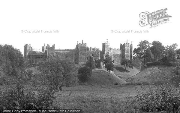 Photo of Framlingham, The Castle c.1955 - Francis Frith