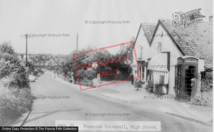 Photo of Frampton Cotterell, High Street c.1955