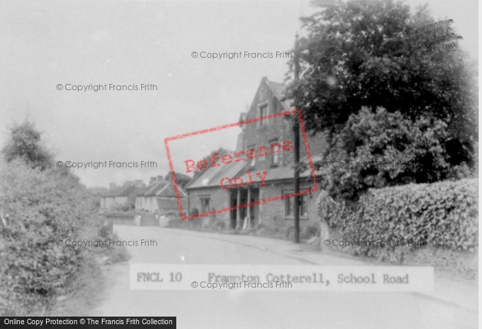 Photo of Frampton Cotterell, School Road c.1950