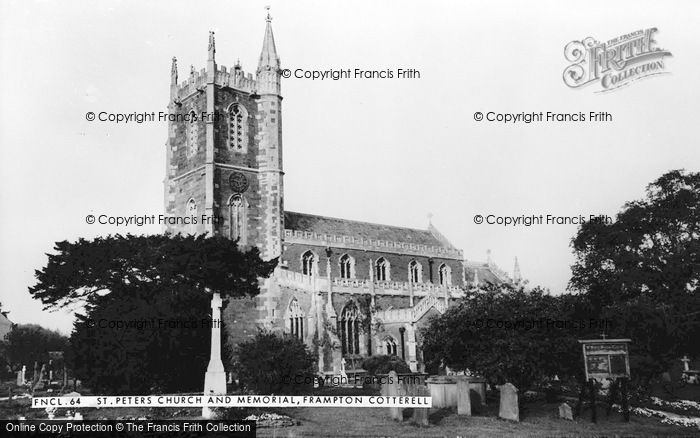 Photo of Frampton Cotterell, St Peter's Church And Memorial c.1960