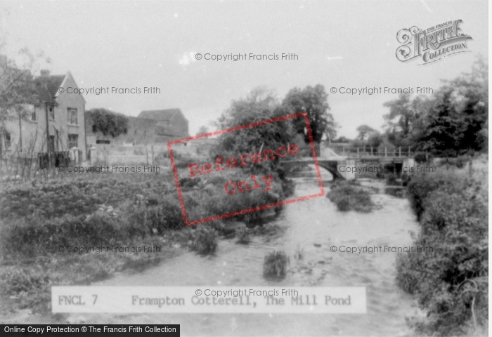 Photo of Frampton Cotterell, The Mill Pond c.1950