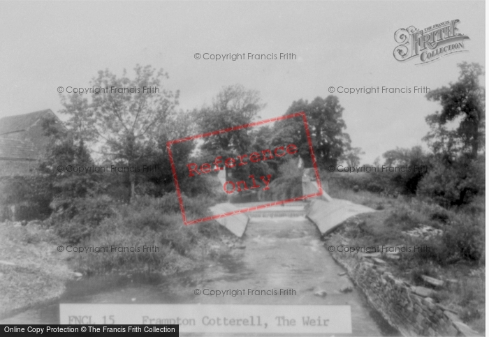 Photo of Frampton Cotterell, The Weir c.1955