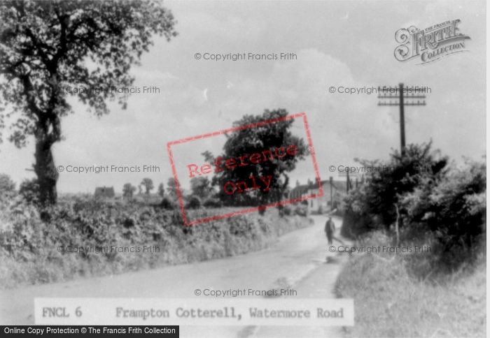 Photo of Frampton Cotterell, Watermore Road c.1950