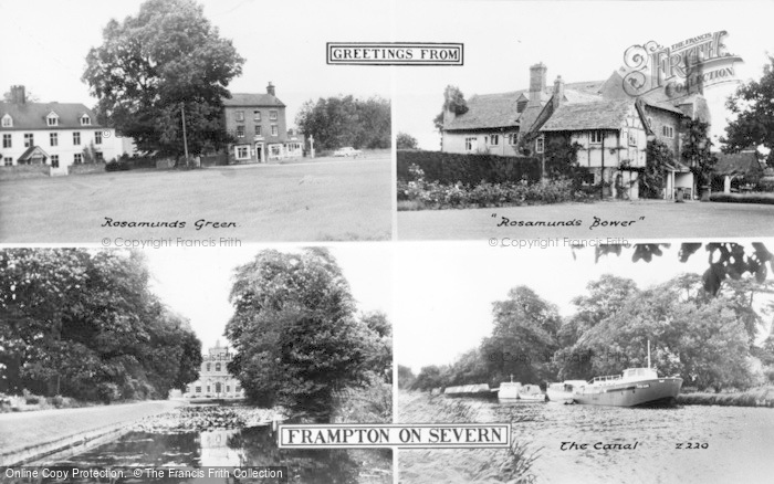 Photo of Frampton On Severn, Composite c.1955