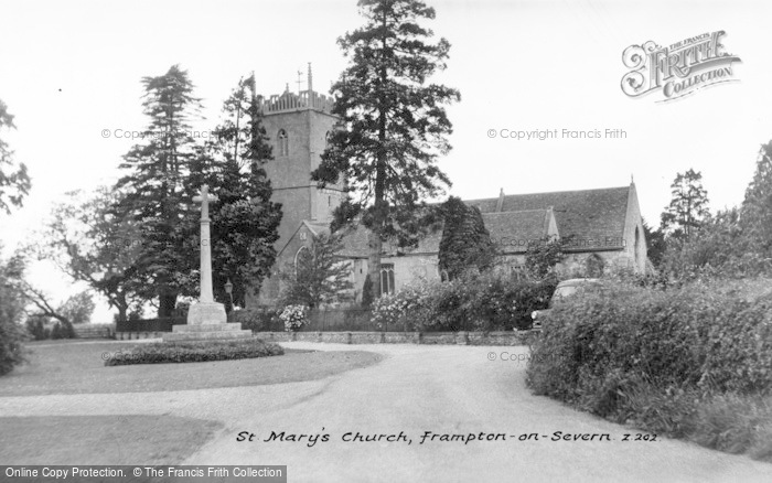 Photo of Frampton On Severn, St Mary's Church c.1955