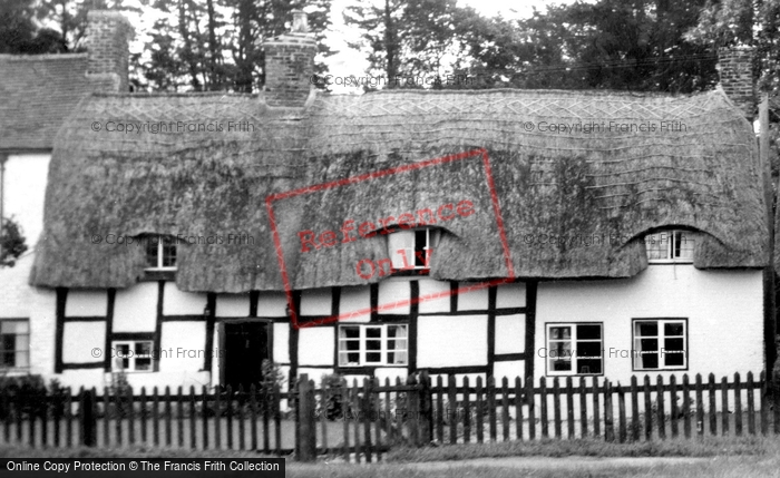 Photo of Frampton On Severn, Thatched Cottage c.1955