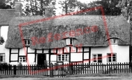 Frampton On Severn, Thatched Cottage c.1955, Frampton On Severn