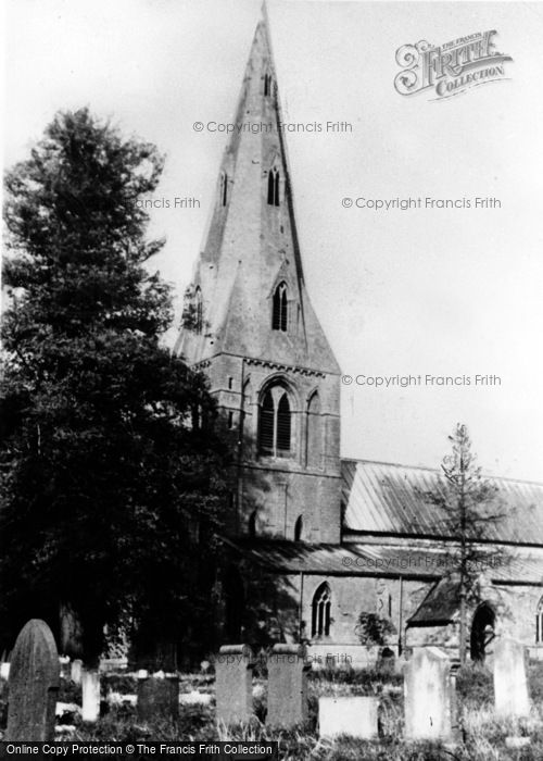 Photo of Frampton, St Mary's Parish Church c.1955