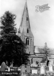St Mary's Parish Church c.1955, Frampton