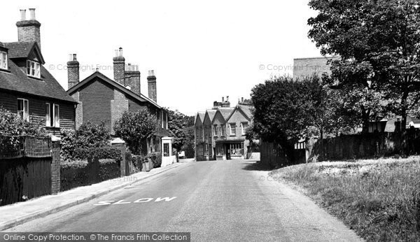 Photo of Frant, The Village c.1955