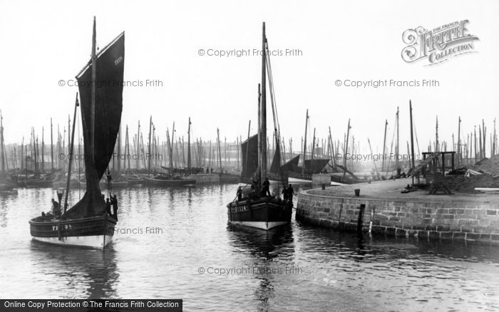 Photo of Fraserburgh, Herring Boats c.1900