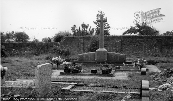 Photo of Freckleton, The American Airforce Memorial c.1960