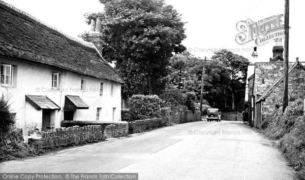 Photo of Fremington, The Village c.1955
