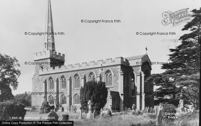 Photo of Frenchay, St John The Baptist's Church c.1960