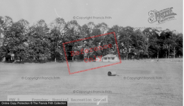 Photo of Frenchay, The Hospital Recreation Ground c.1955
