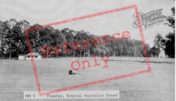 The Hospital Recreation Ground c.1955, Frenchay