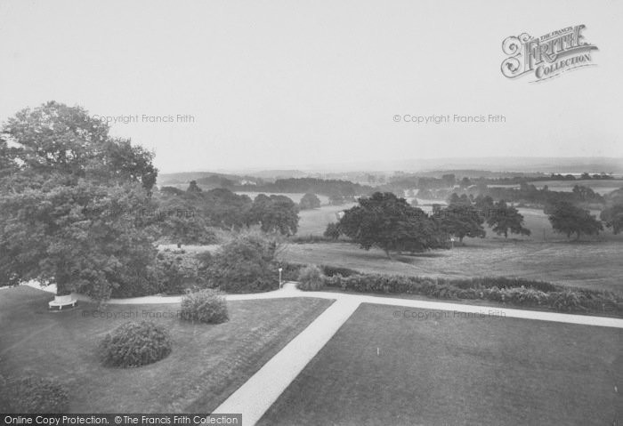 Photo of Frensham, Frensham Hill Miltary Hospital, View From Terrace 1917