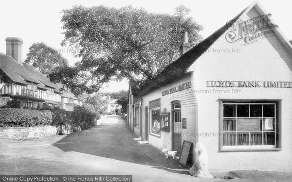 Photo of Frensham, Post Office And Bank 1935