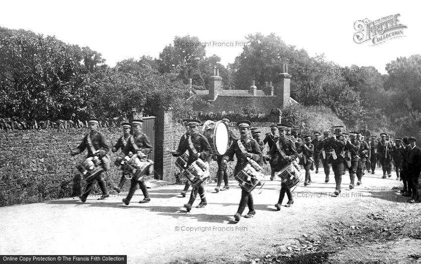 Frensham, Troops at Frensham 1917