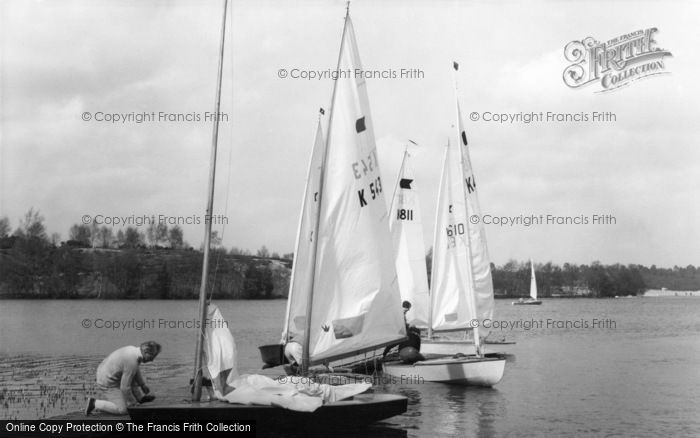 Photo of Frensham, Yachts At The Pond c.1965
