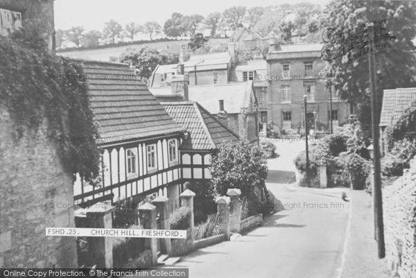 Photo of Freshford, Church Road c.1955