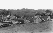 The School And Village c.1935, Freshford