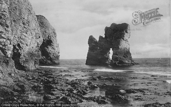 Photo of Freshwater Bay, Arch Rock 1890