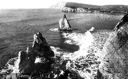 Arch Rock And Stag Rock 1890, Freshwater Bay