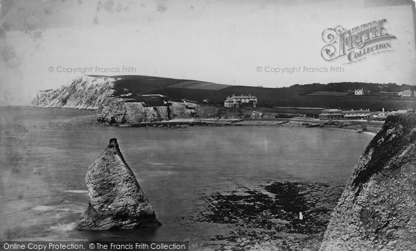 Photo of Freshwater Bay, c.1874