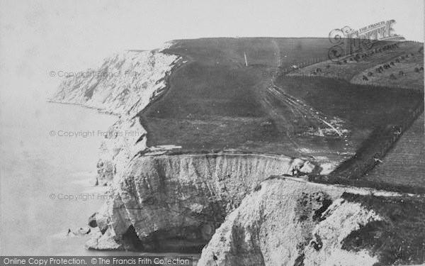 Photo of Freshwater Bay, From The Cliffs c.1883