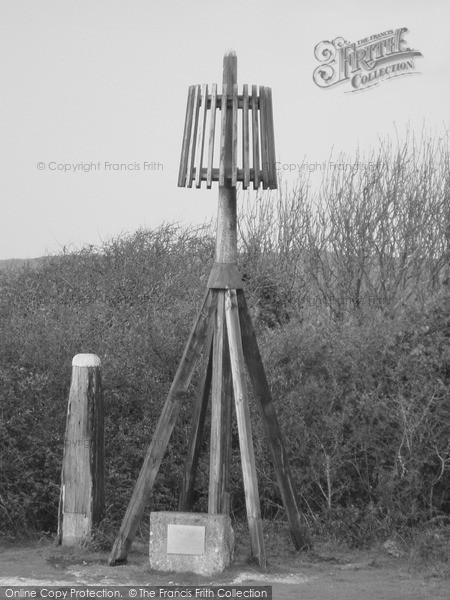 Photo of Freshwater Bay, Tennyson Down, The Signal Beacon 2005
