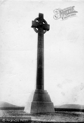 Tennyson's Cross, High Down 1897, Freshwater Bay