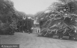 Tennyson's House, Farringford 1892, Freshwater Bay