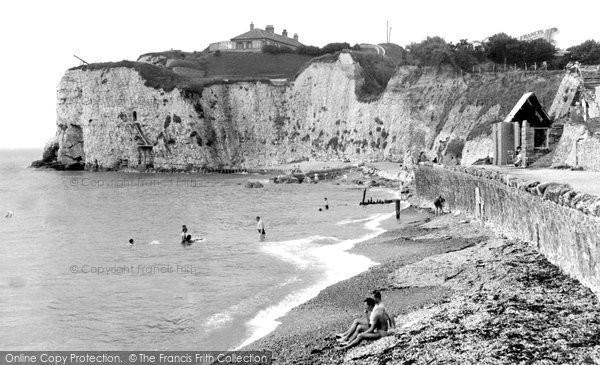 Photo of Freshwater Bay, The Beach c.1960